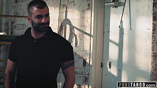 Pure taboo sleazy probation officer demands sex to keep him quiet