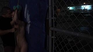 Teen Anya Olsen Bound In Rough Outdoor Webcam Hook-Up