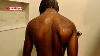 Wow! Straight Black Guy Showers at Gay Friend’s House!