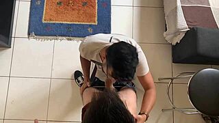 Marcos Goiano And Japa Dot: Who Can Take The Biggest Cock Deep?