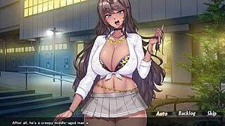 Oiled Old Man’s Cock in Hentai Action?