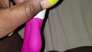 My toy kept dying during wet pussy play