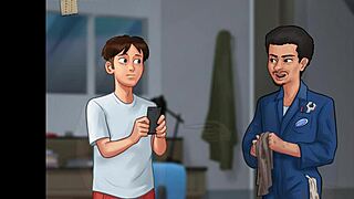 Summertime saga, blow that monster cock now!