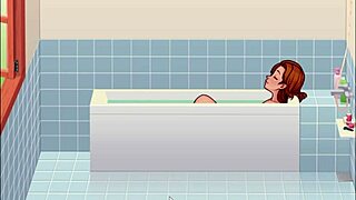 hentai game daily life: instructor blows me, fairy's huge ass