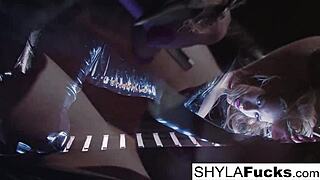 sexy shyla stylez indulges in wild fetish play