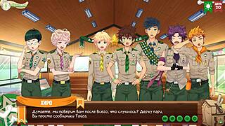 Relaxing with Natsumi in Game Friends Camp episode 28