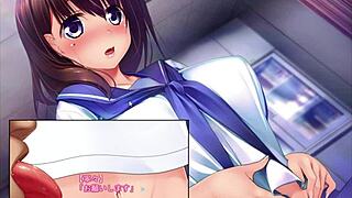 seducing pretty lady with hypnosis to touch her body 😏