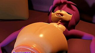 a cock vore experience with cherry in 3d anime