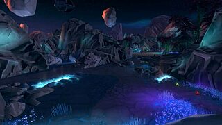 space soldier rescues two curvy blonde whores from a green goblin in wild pov action.