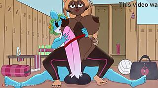 Furry hentai featuring sex in animated porn videos
