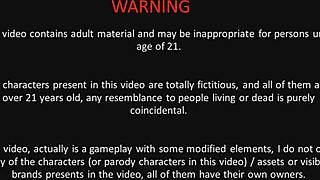 ubel, feeling very hot, wears only a towel and masturbates solo