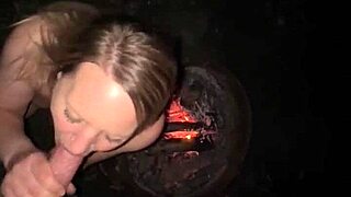 Camping Sex Got So Dirty This Time! Blonde Slut Goes Wild Outdoors! 😈