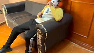 Heterosexual paid for gay anal