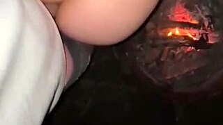 Camping Sex Got So Dirty This Time! Blonde Slut Goes Wild Outdoors! 😈