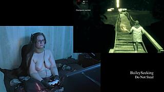 Naked alan wake play through part 10 with big tits and lesbians!