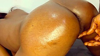 Oiled woman gets fucked by stepdaughter.