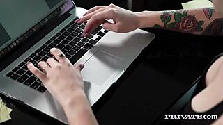 Private Com - Her First Sticky Facial 💦