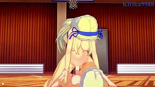 Katsuragi Hikage Yomi Futanari Lesbian Sex