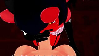 Meru the succubus in a wild free POV fuckfest