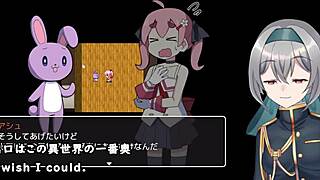 playing magic unability girl akari trial with machine translated subtitles as silent v ghost.