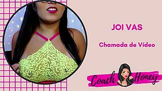 nervous sex in video call during quarantine guided jerk off