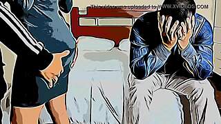 Young Wife Fucked by Husband’s Boss in Cheating Cartoon