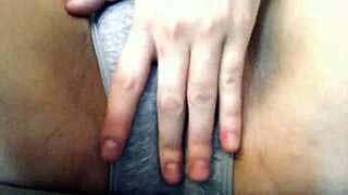 i have a wet pussy and i'm masturbating because i'm so horny.