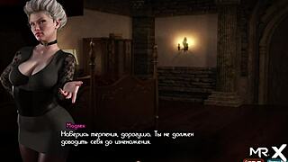 In Treasure of Nadia, she bends over for doggystyle with monster cock in her ass.