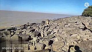 i can't even cum by the river without getting filmed