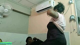 Desi couple's uncut mobile video shows raw anal action.