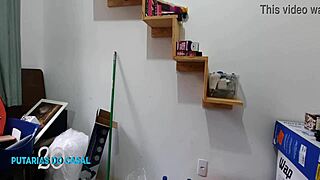 Latina mature woman enjoys cock in her ass from behind