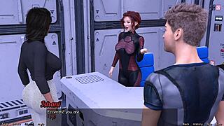 stranded in space 9 - crazy experiment with mad scientist in 3d cartoon