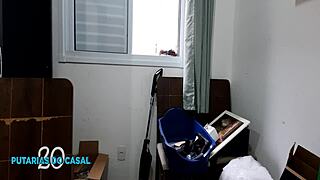 Latina mature woman enjoys cock in her ass from behind