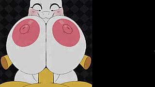 Toriels bigger tits get titty fucked in game.