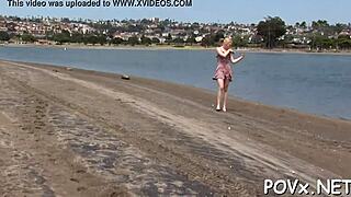 hot chick with cute ass gets fucked rough pov blowjob