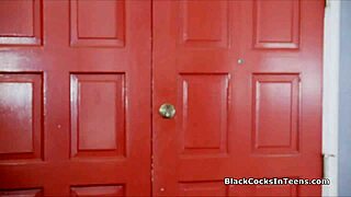 Teen Deepthroats And Rides Roommate's Big Black Cock