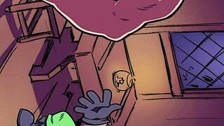 吸血鬼娘激情吸精动漫场景