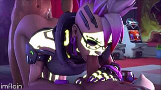 overwatch pmv compilation drives you wild with intense scenes.