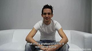 Is This Czech Gay Amateur Lukas Fucking In Reality POV Casting?