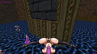 Is This Futanari Heroine Fucking Monster Girls to Save the Day?