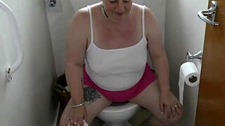 Pin the tail on the slut and watch her piss while sucking master's cock