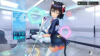 koharu's proud little sister in side position.