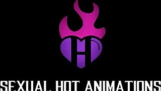 Lesbian couple shares steamy amateur sex in animation