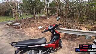 asian teen gf says fuck me with your big cock after our day out