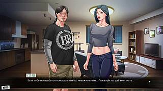 Complete gameplay of our red string part 3 with nude photoshoot