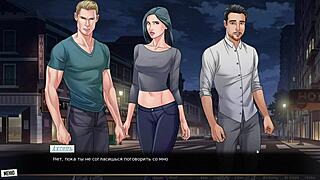 Complete gameplay of our red string part 3 with nude photoshoot