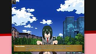 Hot teacher steps on me in bdsm bondage.