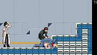 Cute Blonde in Hentai Sex with Men in Forby Act New Erotic Hentai Game