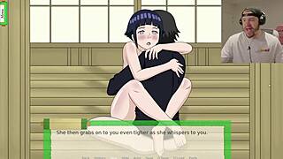 Anko threatens my life in Naruto game Jikage Rising uncensored.