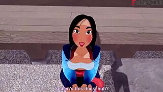 Fa Mulan Gets Fucked Hard In Fantasy Scene